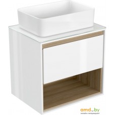 Cersanit Тумба под умывальник со столешницей Louna 60 SZ-LOU60-BL/WH