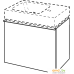 Мебель для ванных комнат Keramag iCon XS тумба под умывальник (840052000). Фото №5