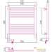 Полотенцесушитель Сунержа Богема 2.0 600x500 00-5204-6050 (левый). Фото №3