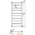 Полотенцесушитель Zehnder Stalox STX-100-045. Фото №2