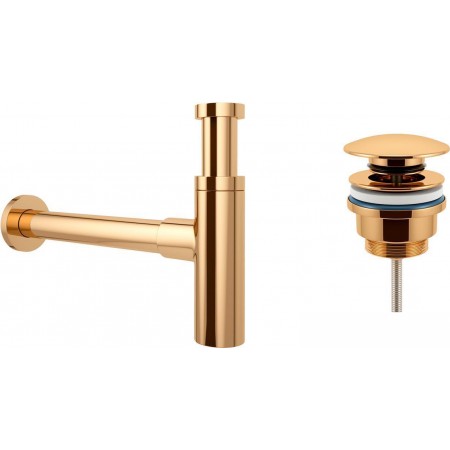 

Сифон Wellsee Drainage System 182121003 (сифон, донный клапан, золото), Drainage System 182121003 (сифон, донный клапан, золото)