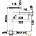 Смеситель Blanco Linee-S (нержавеющая сталь с матовой полировкой). Фото №2