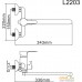 Смеситель Ledeme H03 L2203W (белый). Фото №10