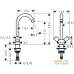 Смеситель Hansgrohe Logis 71280000. Фото №2