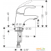 Смеситель Hansgrohe Focus E 31718000. Фото №2