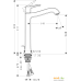 Смеситель Hansgrohe Metris Classic 31078000. Фото №2