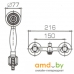 Смеситель Bravat Duo F6133186CP-B. Фото №3