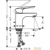 Смеситель Hansgrohe Logis E 70 71160000. Фото №2