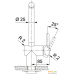 Смеситель Franke Atlas Neo Pull Out (нержавеющая сталь). Фото №3