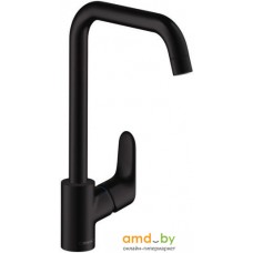 Смеситель Hansgrohe Focus M41 31820670 (черный матовый)