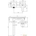 Смеситель Rubineta Torino-1F (BK) PM0010. Фото №2