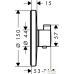 Смеситель Hansgrohe Ecostat S [15755000]. Фото №2