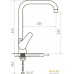 Смеситель Zerix SOP7 045 ZX0188. Фото №2