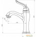 Смеситель BelBagno Tiffani TIF-LVM-CRM. Фото №2