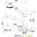 Смеситель Franke Orbit Pull Out (нержавеющая сталь). Фото №5