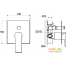 Смеситель BelBagno Arlie ARL-BASM-CRM. Фото №2