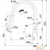 Смеситель Franke Pescara L Slide-In (черный матовый). Фото №4