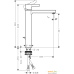 Смеситель Hansgrohe Metris S 31022000. Фото №2