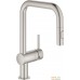 Смеситель Grohe Minta 32322DC2 (стальной). Фото №1