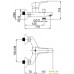 Смеситель Rubineta Uno-10/K (BK2) N100661. Фото №2