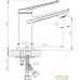 Смеситель Haiba HB10548-7 (черный). Фото №2