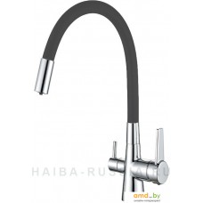 Смеситель Haiba HB76858-7 (хром/черный)