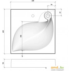 Умывальник Madera List 60