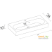 Умывальник Riho Eifel 80x38 (F7SL108038111). Фото №2