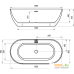 Ванна Ravak Freedom O 169x80. Фото №6