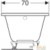 Ванна Geberit Renova 150x70 (с ножками). Фото №5