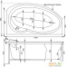 Ванна Aquanet Jersey 170x90 R (с каркасом и экраном). Фото №4
