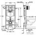Инсталляция для унитаза Grohe Solido [38832000]. Фото №2