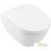 Унитаз Villeroy & Boch Subway 2.0 5614R0R1 + 9M68S101. Фото №1