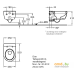 Унитаз подвесной Keramag iCon 204000000 (без сиденья). Фото №3