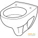 Унитаз подвесной Keramag Renova Nr.1 Comprimo New F203245000 (без сиденья). Фото №2