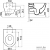 Унитаз Ravak Uni Chrome RimOff X01535. Фото №9