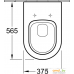 Унитаз Villeroy & Boch Subway 660010R1 Ceramic Plus. Фото №4