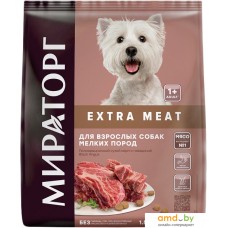 Сухой корм для собак Мираторг Extra Meat с говядиной Black Angus для мелких пород 1.5 кг