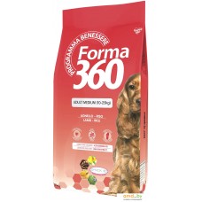 Сухой корм для собак Pet360 Forma 360 Dog Adult Medium ягненок/рис 12 кг