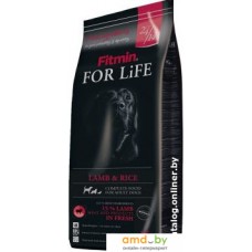 Сухой корм для собак Fitmin For Life Lamb & Rice 15 кг