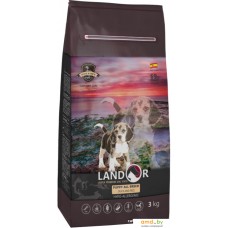 Сухой корм для собак Landor Puppy Duck with Rice 1 кг