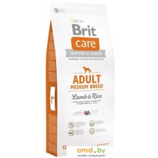 Сухой корм для собак Brit Care Adult Medium Breed Lamb & Rice 3 кг