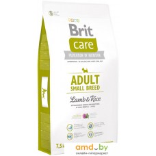 Сухой корм для собак Brit Care Adult Small Breed Lamb & Rice 7.5 кг