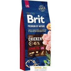 Сухой корм для собак Brit Premium by Nature Senior L+XL 15 кг