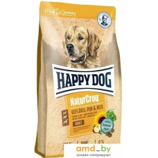 Сухой корм для собак Happy Dog NaturCroq Gefluegel Pur & Reis 15 кг