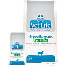 Сухой корм для собак Farmina Vet Life Hypoallergenic Egg&Rice Dog 12 кг