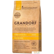 Корм для собак Grandorf Probiotic Adult Mini 4Meat Brown Rice 1 кг