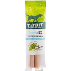 TiTBiT Dental+ Снек с мясом индейки и мятой 85 г