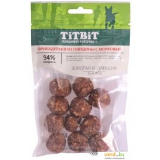 TiTBiT Фрикадельки из говядины с морковью 70 г