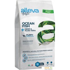 Сухой корм для собак Alleva Holistic Ocean Fish + Hemp & Aloe vera Puppy Medium 800 г